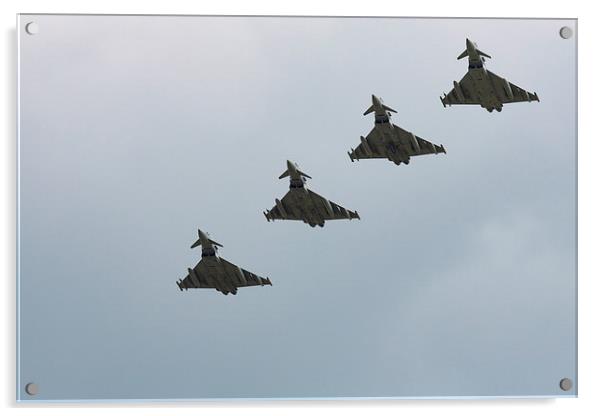  RAF Four by Four Acrylic by Nigel Jones