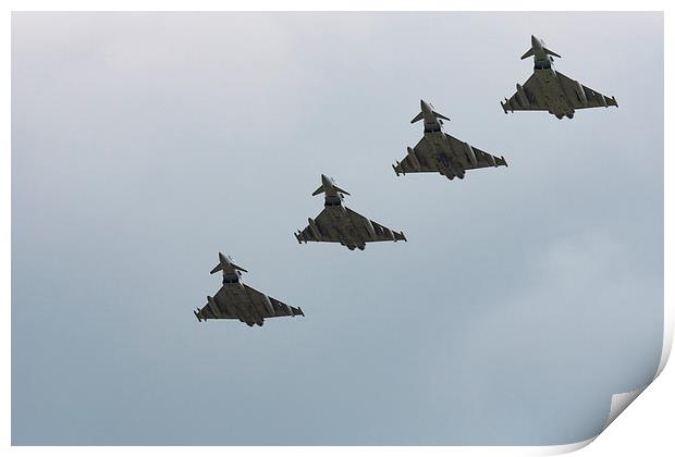  RAF Four by Four Print by Nigel Jones