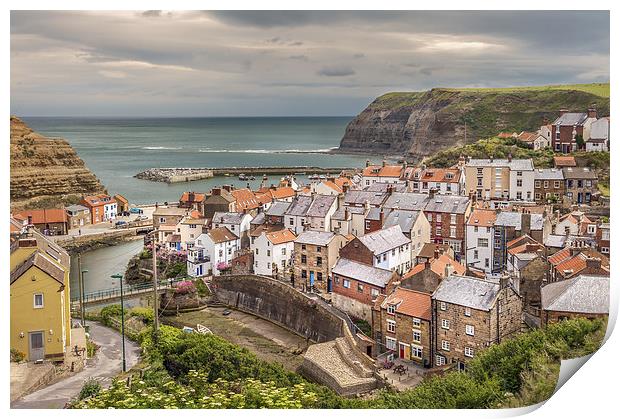  Staithes North Yorkshire Print by Stephen Mole