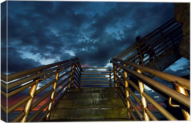  Stairway To Heaven Canvas Print by Manuel Canseco