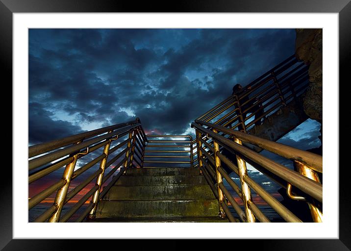  Stairway To Heaven Framed Mounted Print by Manuel Canseco