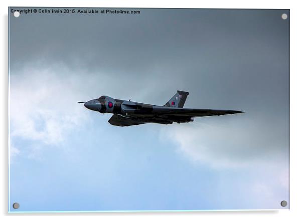 Vulcan Arrival  Acrylic by Colin irwin