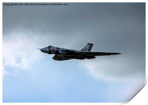 Vulcan Arrival  Print by Colin irwin