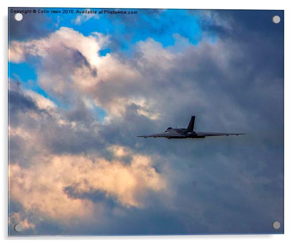 Vulcan Departure Acrylic by Colin irwin