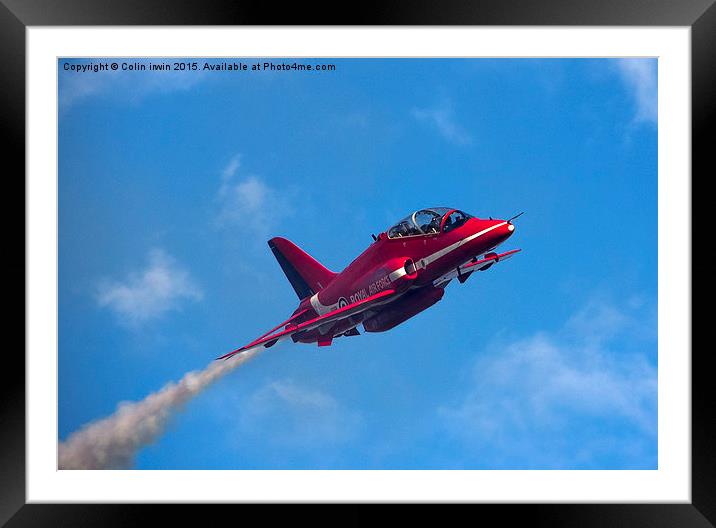 Low Pass Framed Mounted Print by Colin irwin