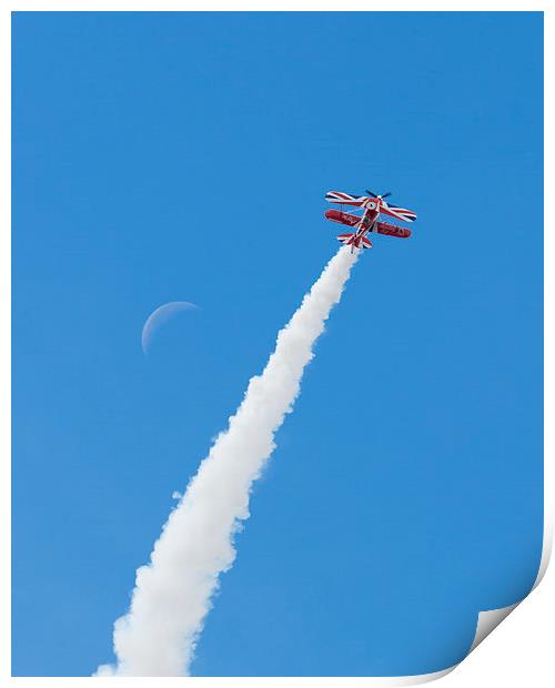  Fly me to the moon Print by Andrew Richards