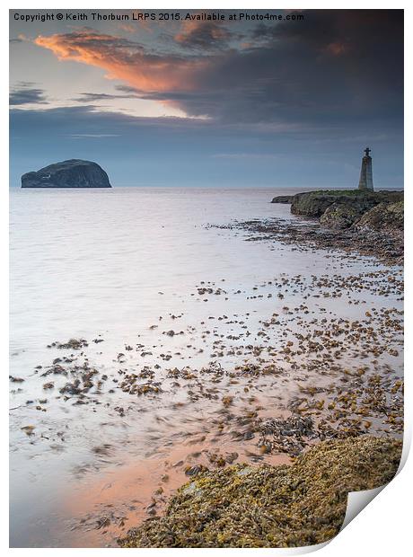 The Bass Rock Print by Keith Thorburn EFIAP/b