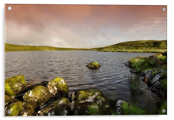  Urie Loch Acrylic by Jamie Stokes