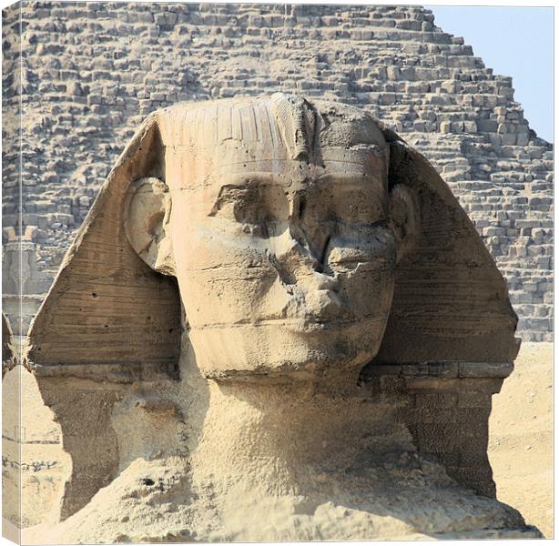 Great Sphinx of Giza 7 Canvas Print by Ruth Hallam