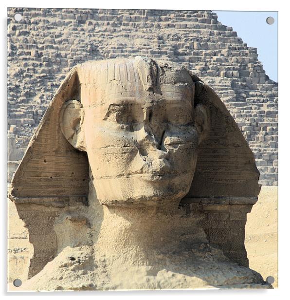 Great Sphinx of Giza 7 Acrylic by Ruth Hallam