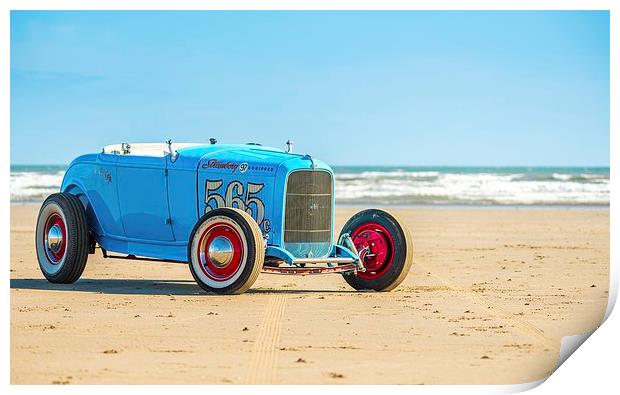 Ford Hot Rod Print by Dean Merry