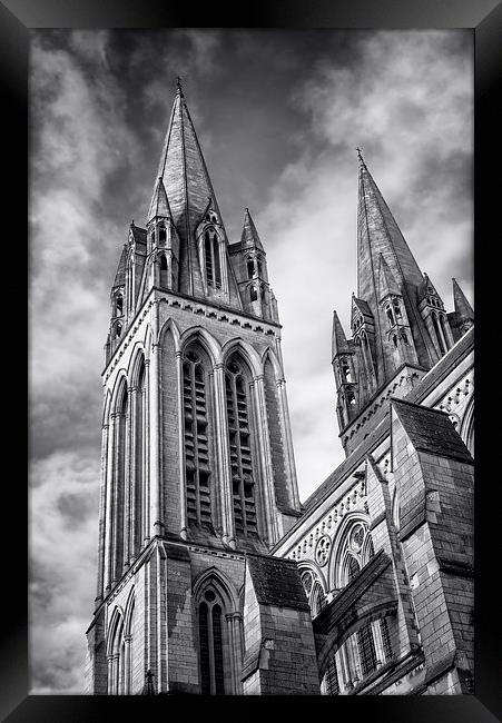  Truro Cathedral Framed Print by John Baker