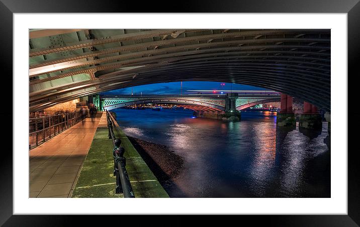  Underneath the Arches Framed Mounted Print by Colin Evans