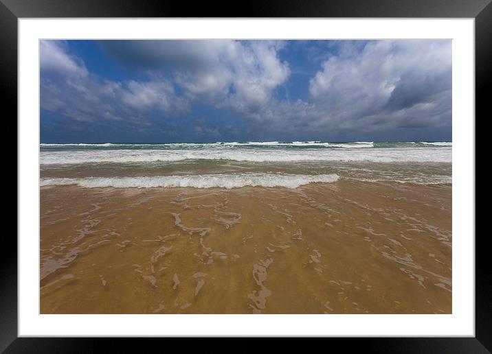  Surf on Karon Beach Framed Mounted Print by Leighton Collins