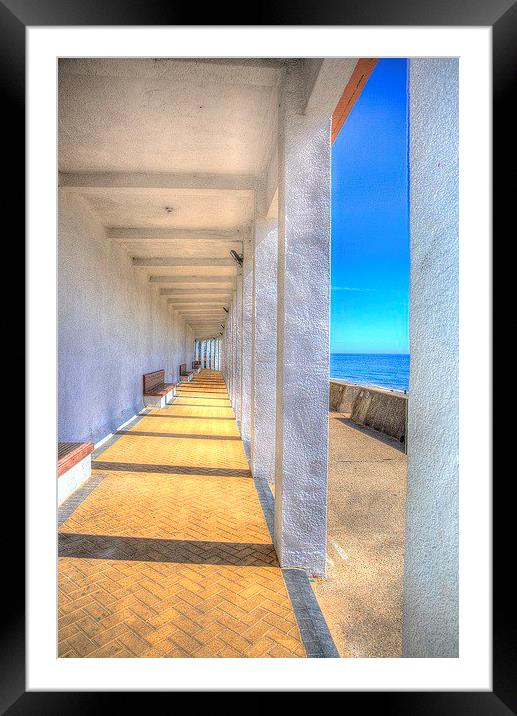  Windows to the sea Framed Mounted Print by Toby Truelove