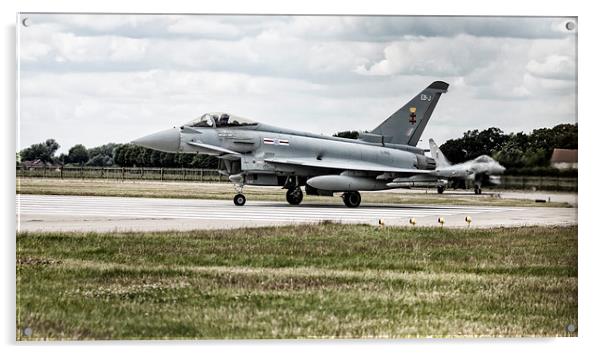 Typhoon of 41 Squadron Acrylic by Nigel Jones