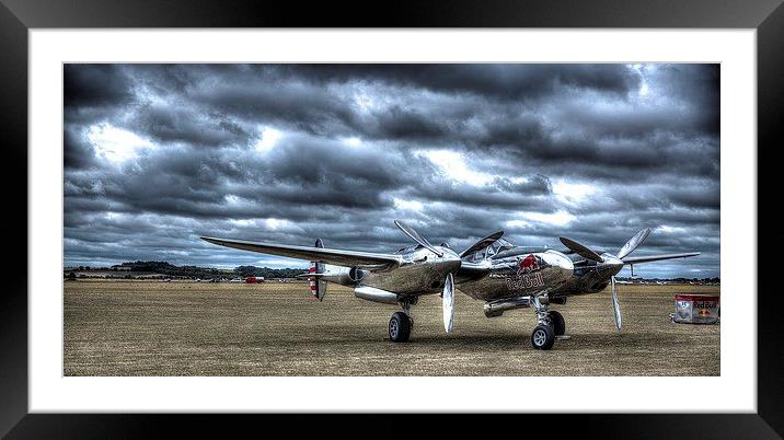 Red Bull has wings Framed Mounted Print by Toby Truelove