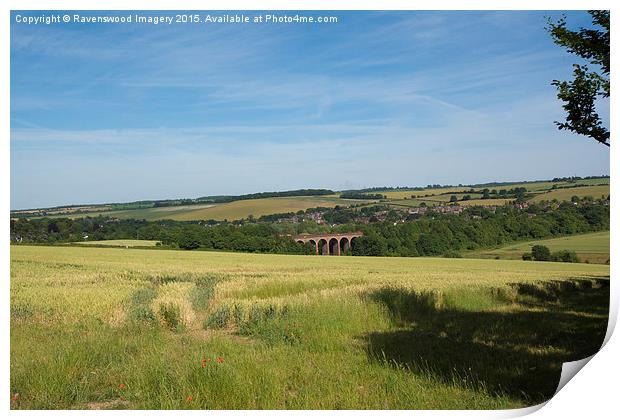 Darenth Valley Print by Ravenswood Imagery