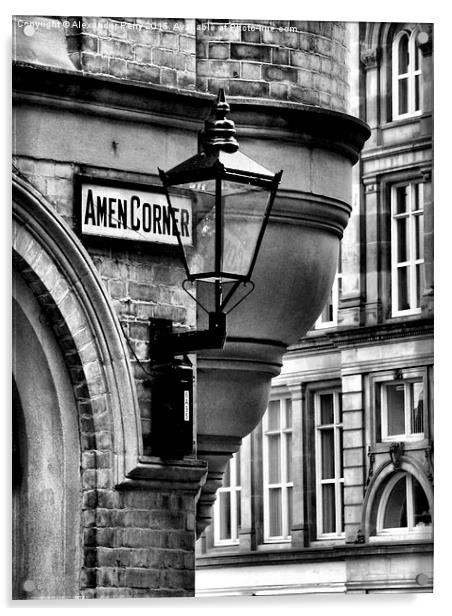  Amen Corner Acrylic by Alexander Perry