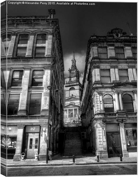  27 Queen Street Canvas Print by Alexander Perry