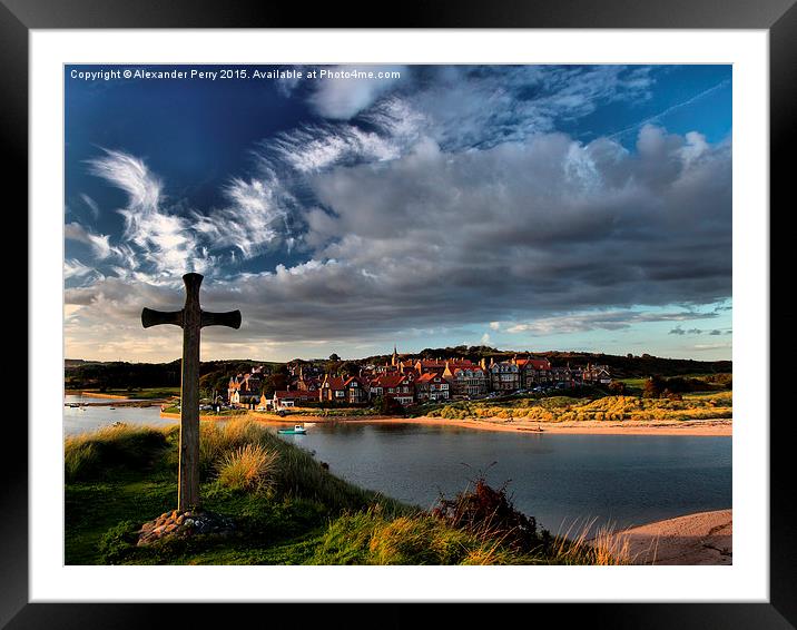  Alnmouth Framed Mounted Print by Alexander Perry