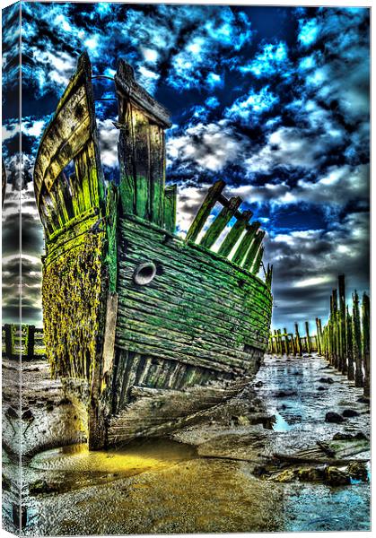  Wrecked Canvas Print by Gary Schulze