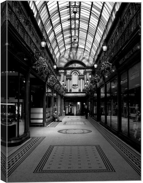  Central Arcade Canvas Print by Alexander Perry