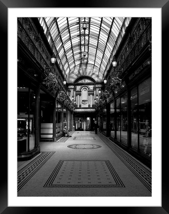  Central Arcade Framed Mounted Print by Alexander Perry
