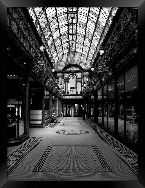  Central Arcade Framed Print by Alexander Perry