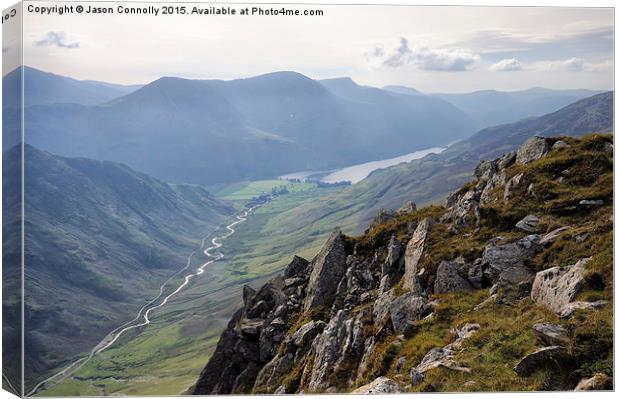  Buttermere Views Canvas Print by Jason Connolly