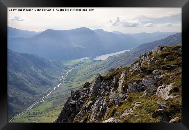  Buttermere Views Framed Print by Jason Connolly