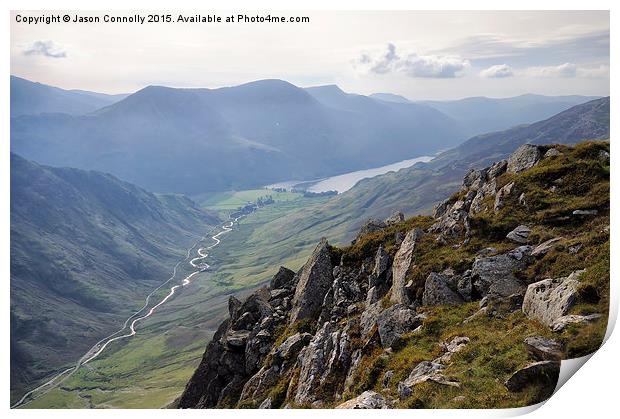  Buttermere Views Print by Jason Connolly