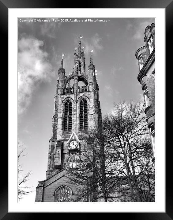  St. Nicholas Cathedral, Newcastle upon Tyne Framed Mounted Print by Alexander Perry