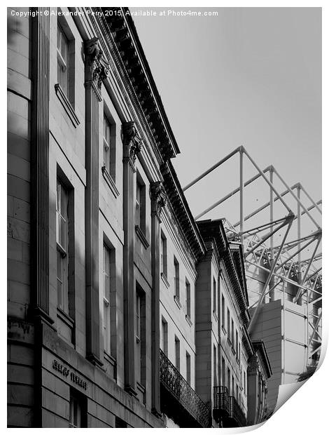 Leazes End Print by Alexander Perry