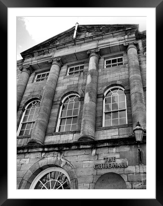  The Guildhall, Newcastle upon Tyne Framed Mounted Print by Alexander Perry