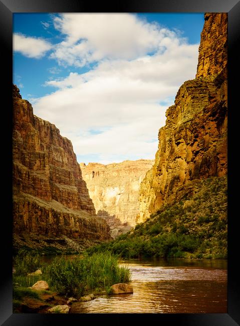 Grand Canyon in the Morning Framed Print by Brent Olson
