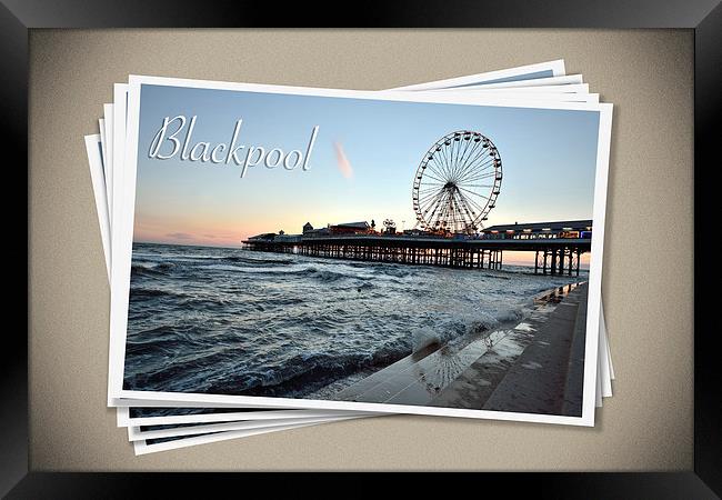 Blackpool Framed Print by Gary Kenyon