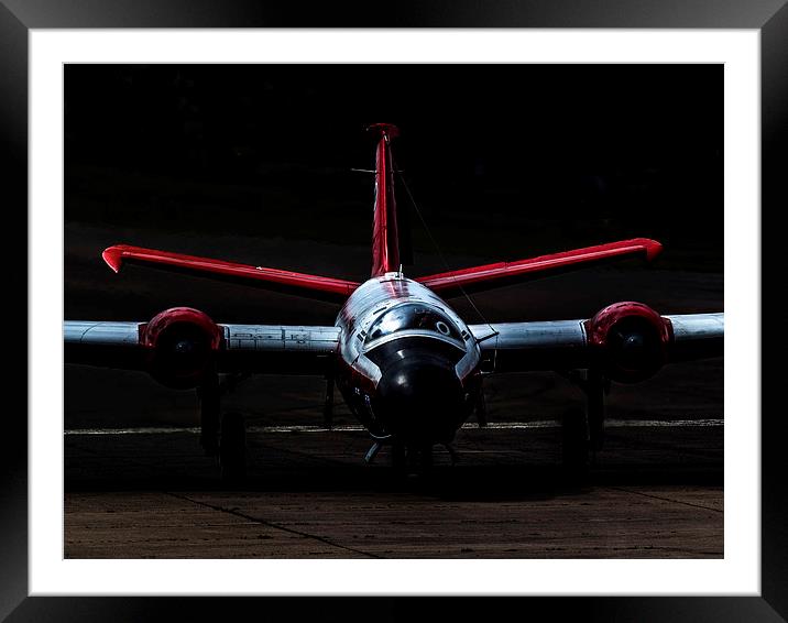  Canberra WT333 Framed Mounted Print by Keith Campbell