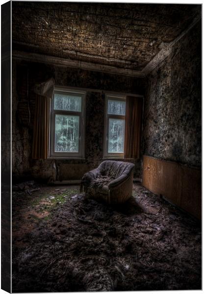 Over looked sofa Canvas Print by Nathan Wright