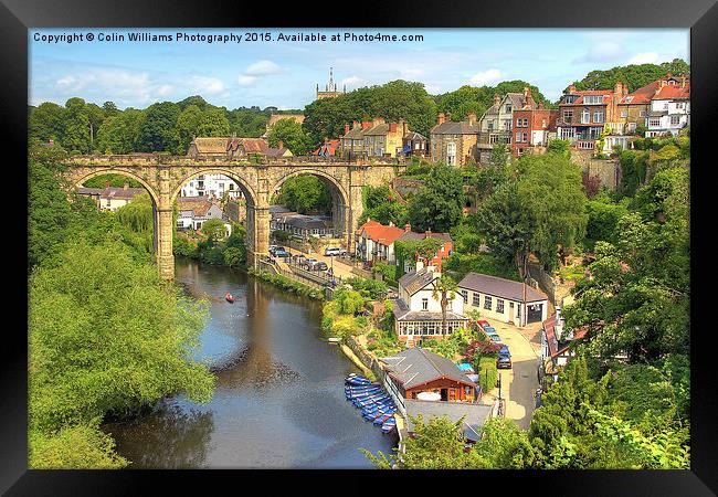   Knaresborough  Yorkshire Framed Print by Colin Williams Photography