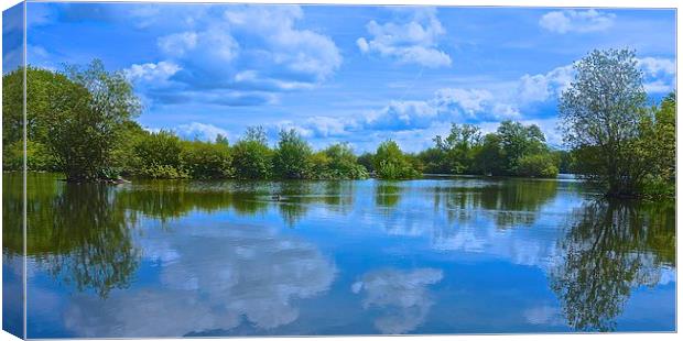  Stockers Lake Nature Reserve Canvas Print by Sue Bottomley