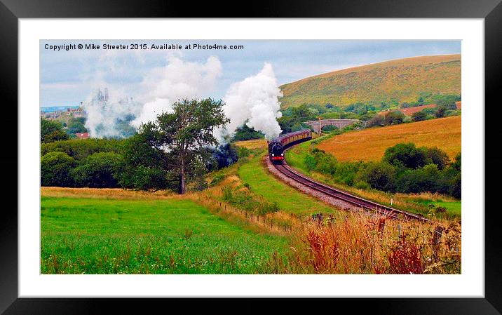 61306, Mayflower 2 Framed Mounted Print by Mike Streeter