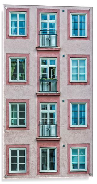 Windows of the French Style Acrylic by Antony McAulay