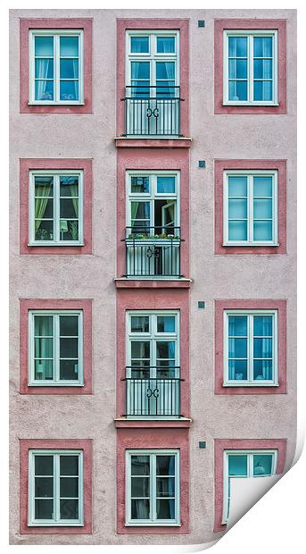Windows of the French Style Print by Antony McAulay