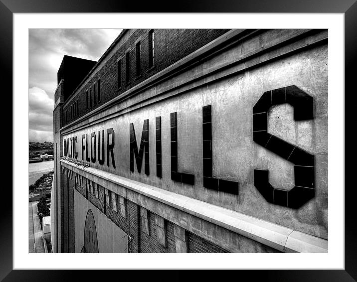  Baltic Flour Mills Framed Mounted Print by Alexander Perry