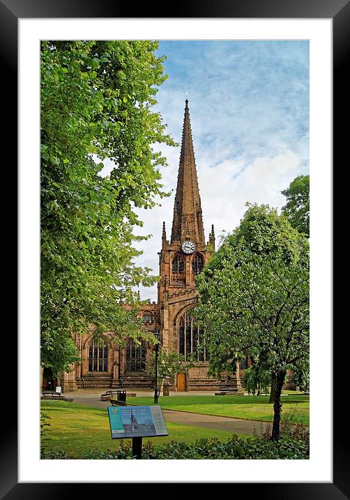 Rotherham Minster  Framed Mounted Print by Darren Galpin
