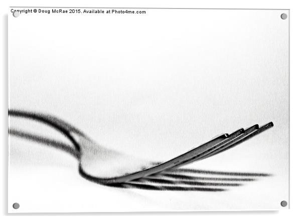  Fork Acrylic by Doug McRae