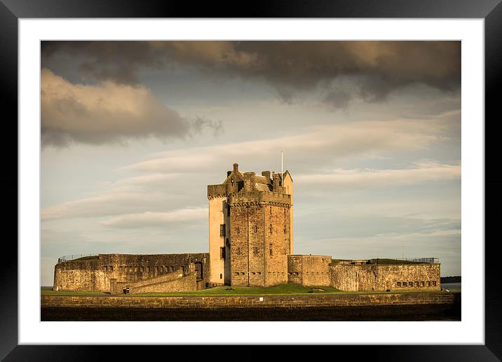  Broughty Castle, Broughty Ferry Framed Mounted Print by Ian Potter
