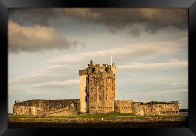  Broughty Castle, Broughty Ferry Framed Print by Ian Potter