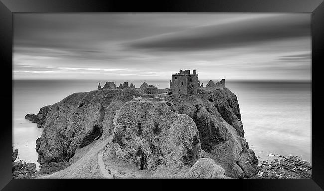  Dunnottar Castle Sunrise Framed Print by Grant Glendinning
